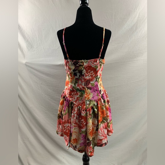 Boho Floral Print Bodice Cami Dress - Picture 9 of 10
